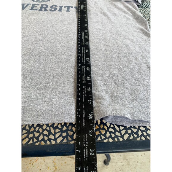 Vintage 90s Grey and blue Duke University Blue Devils vintage cotton tee XL - Picture 6 of 6